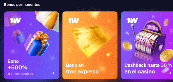 Selecciona el bono en 1win Bonos en 1win