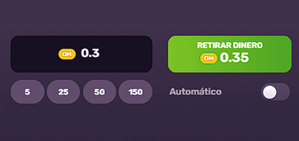 Elige el momento adecuado para retirar tu apuesta Elige el momento adecuado para retirar tu apuesta
