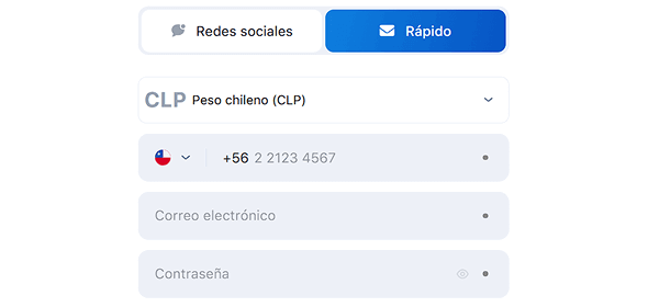 Regístrate e ingresa tu código Regístrate e ingresa tu código